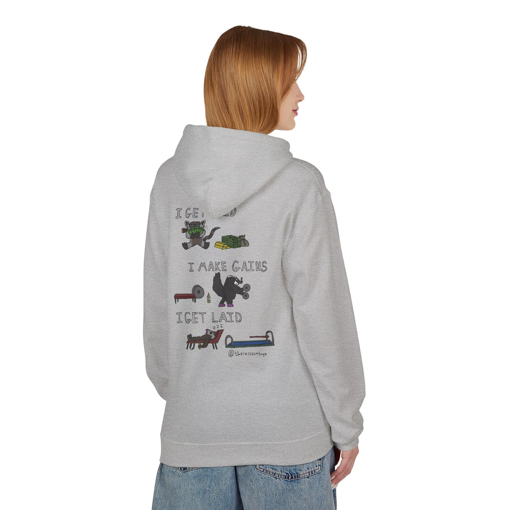 The Raccoon Boyz Hoodie — Soulful Graphic Fleece Hoodie